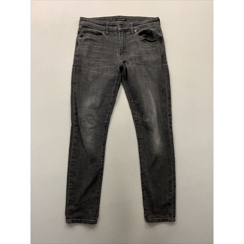 Lucky Brand Men's Gray 105 Slim Taper Fit Jeans Size 31x32
